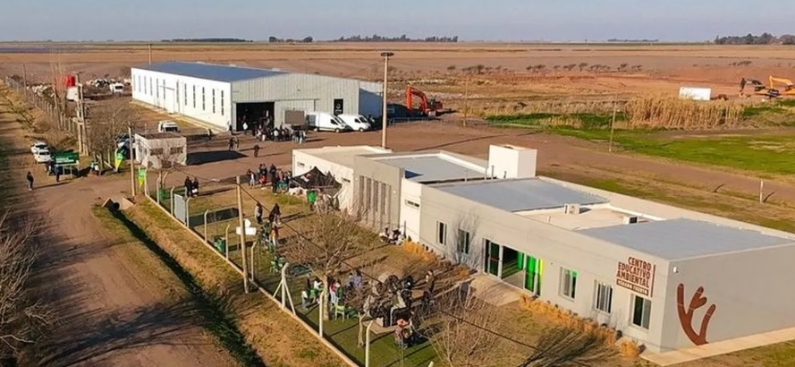 La nueva planta de residuos de Venado Tuerto celebró el primer año