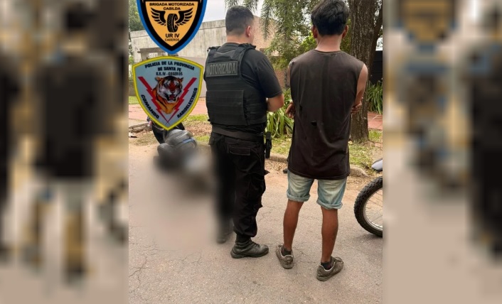 Casilda: un vendedor ambulante detenido con pedido de paradero en Buenos Aires