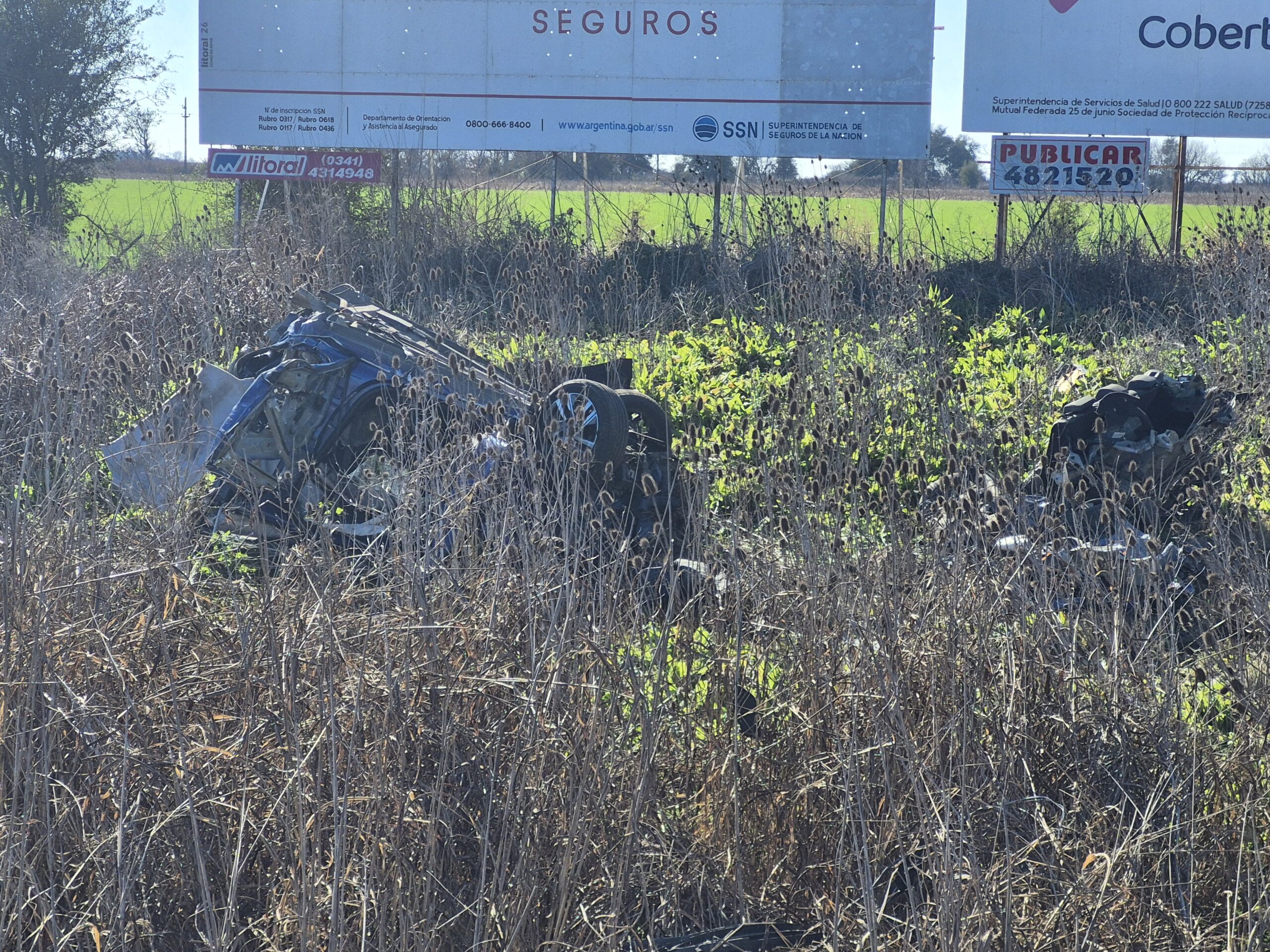 Detuvieron al joven que conducía el auto que volcó en la S26 y hay una cuarta víctima fatal