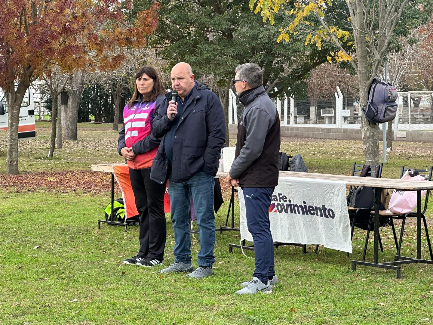 Pujato fue sede de una exitosa jornada de Santa Fe en Movimiento