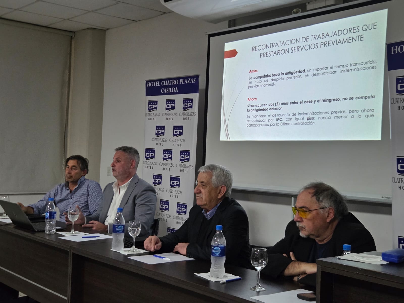 Masivo plenario en Casilda para debatir la nueva Ley Laboral